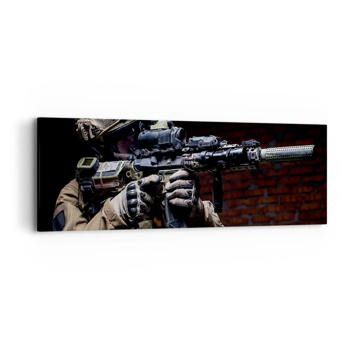 Obraz na płótnie - Zabójczo skuteczny - 90x30 cm