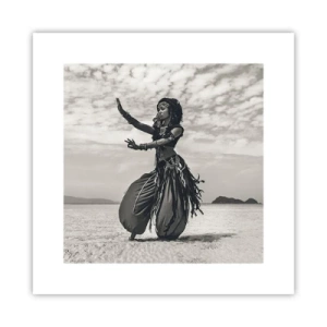 Plakat - Taniec południowych wysp - 30x30 cm