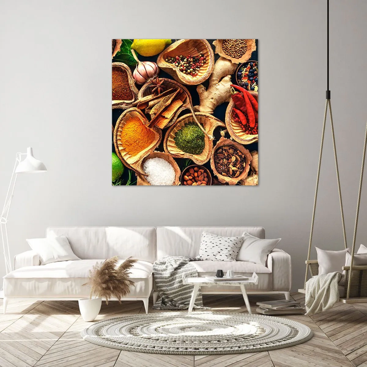 Obraz na płótnie - Bierz, co chcesz - 40x40 cm