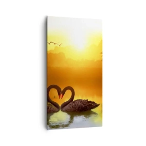 Obraz na płótnie - Wszystko do pary - 55x100 cm