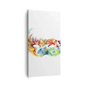 Obraz na płótnie - Brazylia wita sambą - 65x120 cm