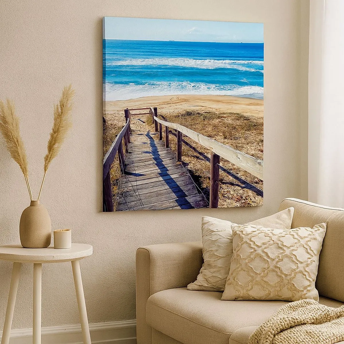 Obraz na płótnie - Biegnij! - 30x30 cm