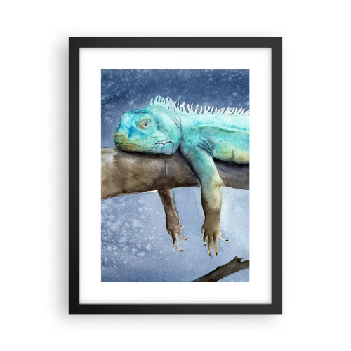 Plakat w czarnej ramie - Jest dobrze! - 30x40 cm
