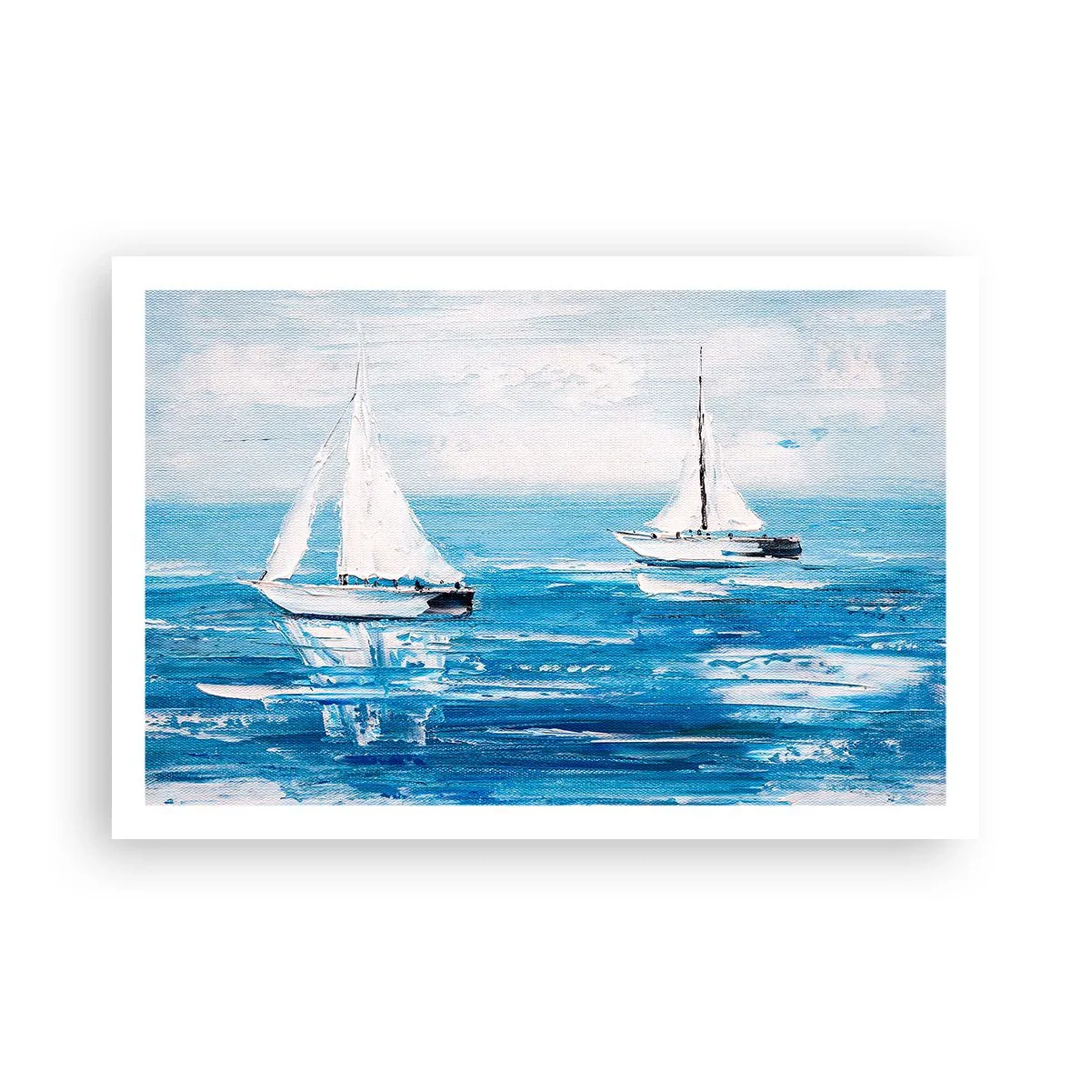 Plakat - Z przyjacielem u boku - 91x61 cm