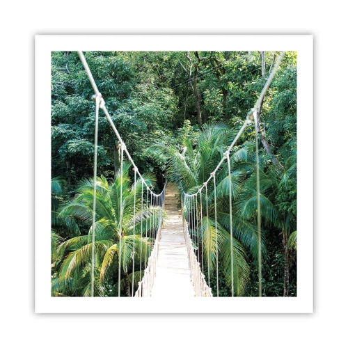 Plakat - Welcome to the jungle! - 60x60 cm
