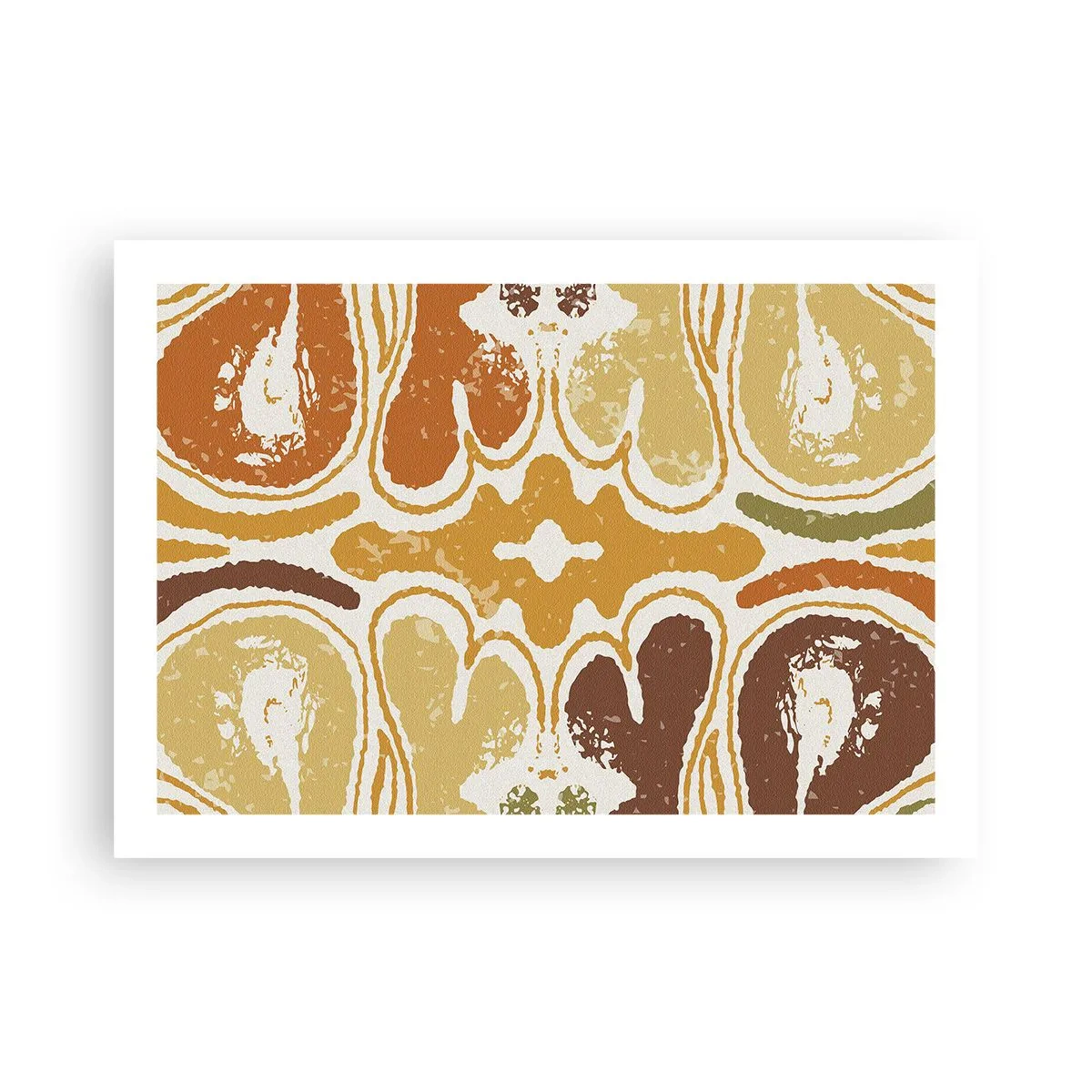 Plakat - Abstrakcja sentymentalna - 70x50 cm