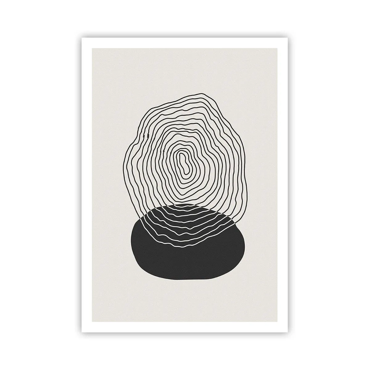 Plakat - Trwanie i drganie - 70x100 cm