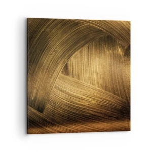 Obraz na płótnie - W złotym labiryncie - 70x70 cm