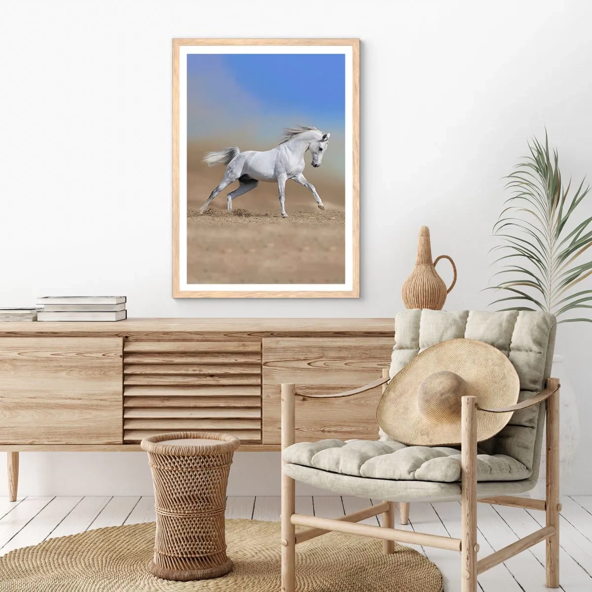 Plakat w ramie jasny dąb - Najpiękniejsza arabska baśń - 70x100 cm