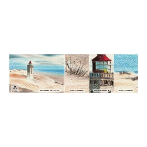 Fototapeta Próbka Samoprzylepna Deluxe Sticker - Zawsze wpatrzona w morze - Latarnia Morska, Plaża, Morze - 100x30 cm