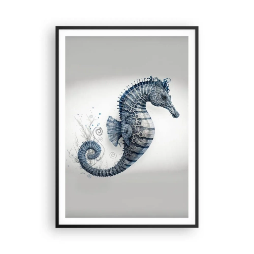 Plakat w czarnej ramie - Subtelny żart natury - 70x100 cm