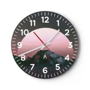 Zegar ścienny - W sąsiedniej galaktyce - 30x30 cm