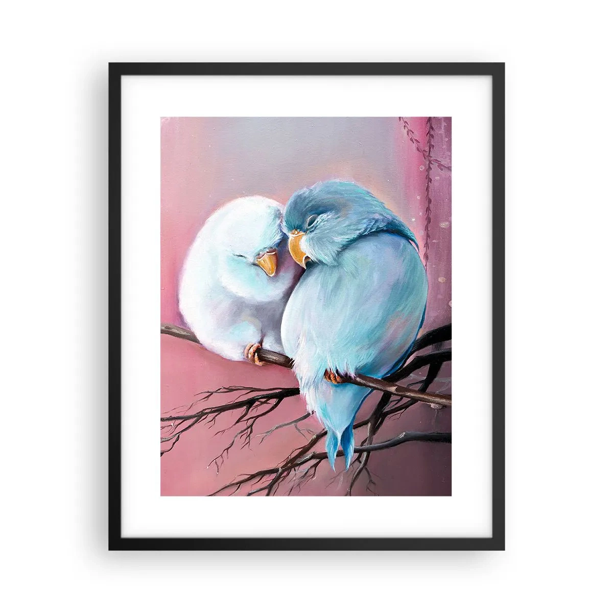 Plakat w czarnej ramie - Cóż tu dodać?… - 40x50 cm