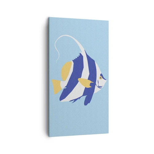 Obraz na płótnie - Miss tropikalnych wód - 45x80 cm