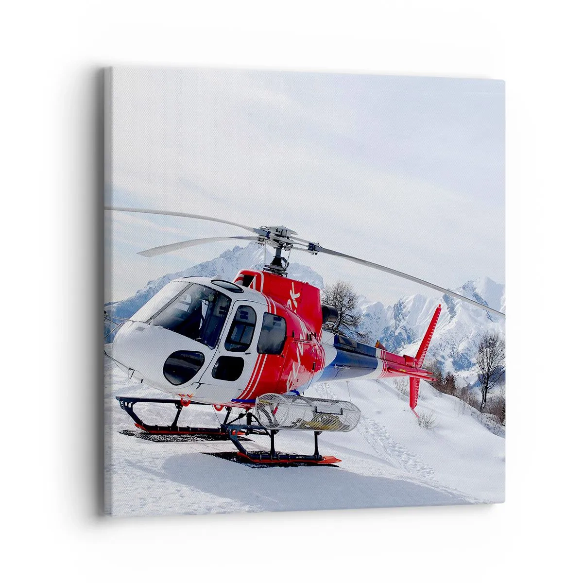 Obraz na płótnie - Zawsze gotowy - 40x40 cm