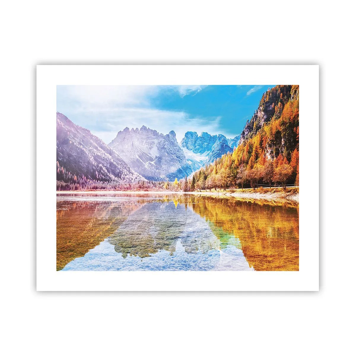 Plakat - A w górach już jesień - 50x40 cm
