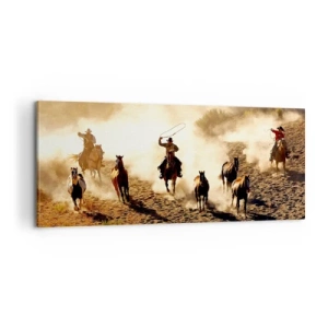 Obraz na płótnie - Naprawdę dziki zachód - 100x40 cm