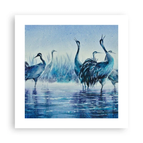 Plakat - Poranne spotkanie - 40x40 cm