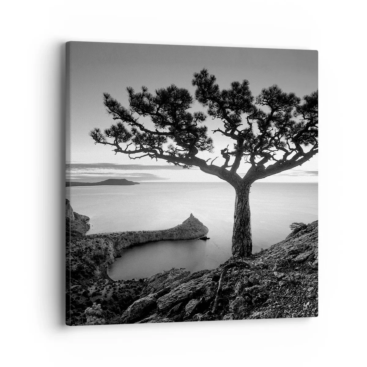 Obraz na płótnie - Spokój aż po horyzont - 40x40 cm