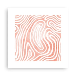 Plakat - W koralowym labiryncie - 30x30 cm