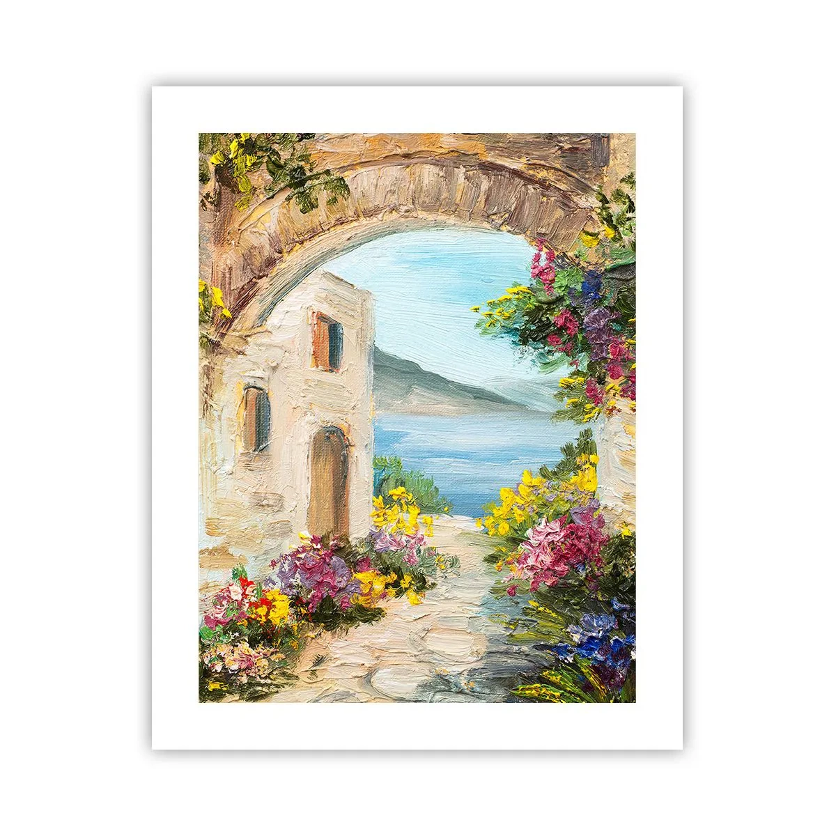 Plakat - Urok nadmorskiej prowincji - 40x50 cm