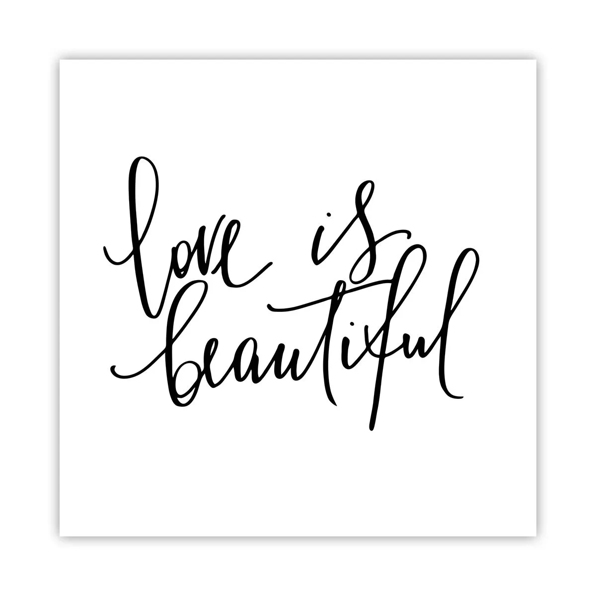 Plakat - Czytaj i powtarzaj - 50x50 cm