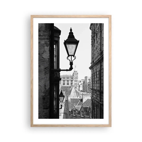 Plakat w ramie jasny dąb - Edynburska opowieść - 50x70 cm