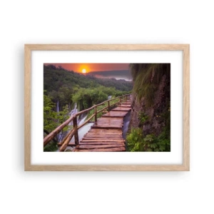 Plakat w ramie jasny dąb - Piękno nie do uwierzenia - 40x30 cm