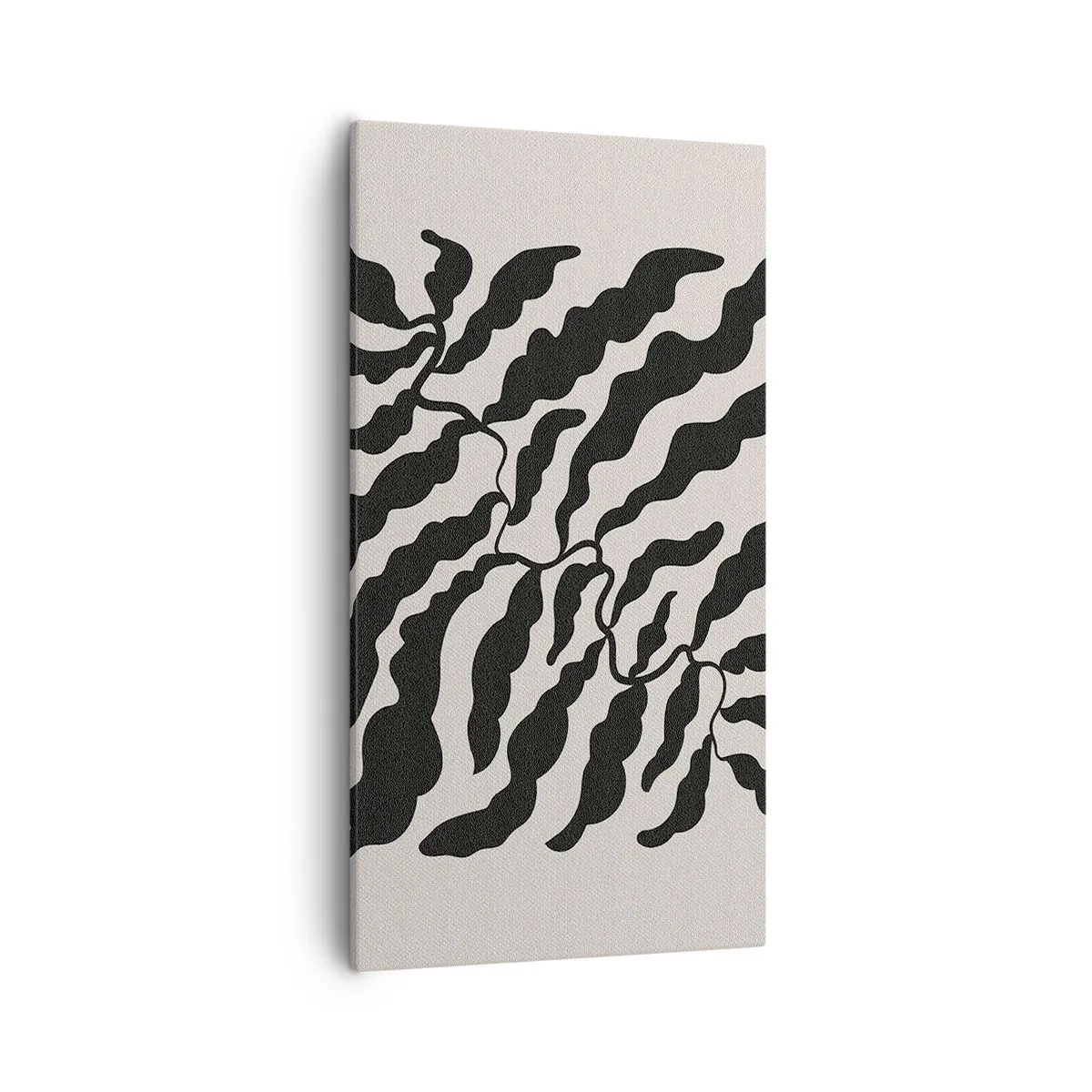 Obraz na płótnie - Natura kwadratu - 55x100 cm