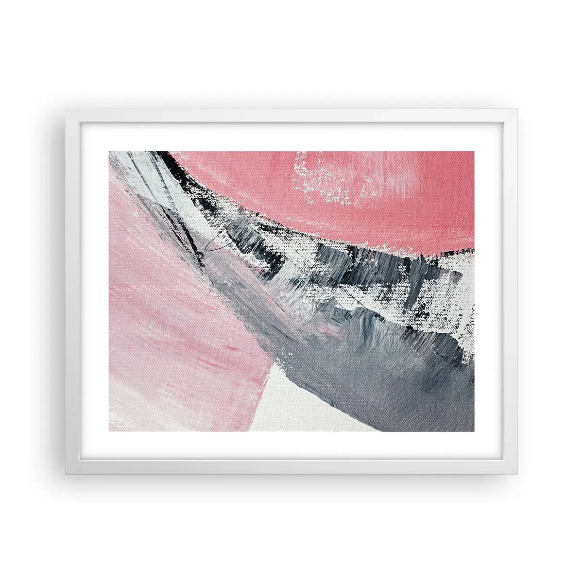 Plakat w białej ramie - Kompozycja dopasowana - 50x40 cm