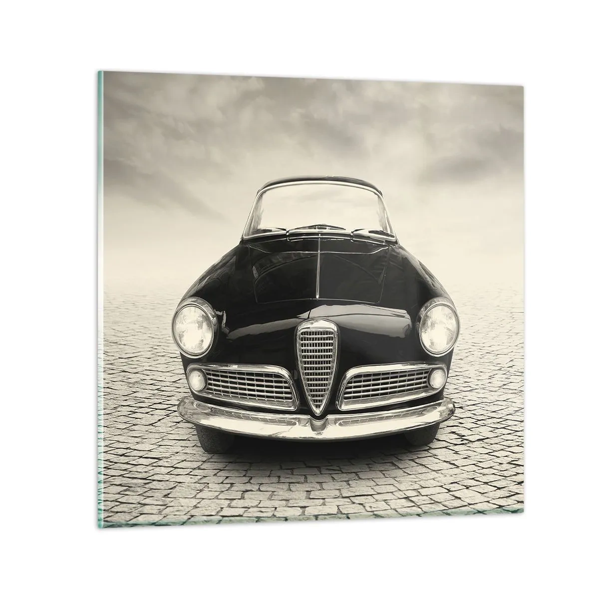 Obraz na szkle - I jak mnie nie kochać? - 60x60 cm