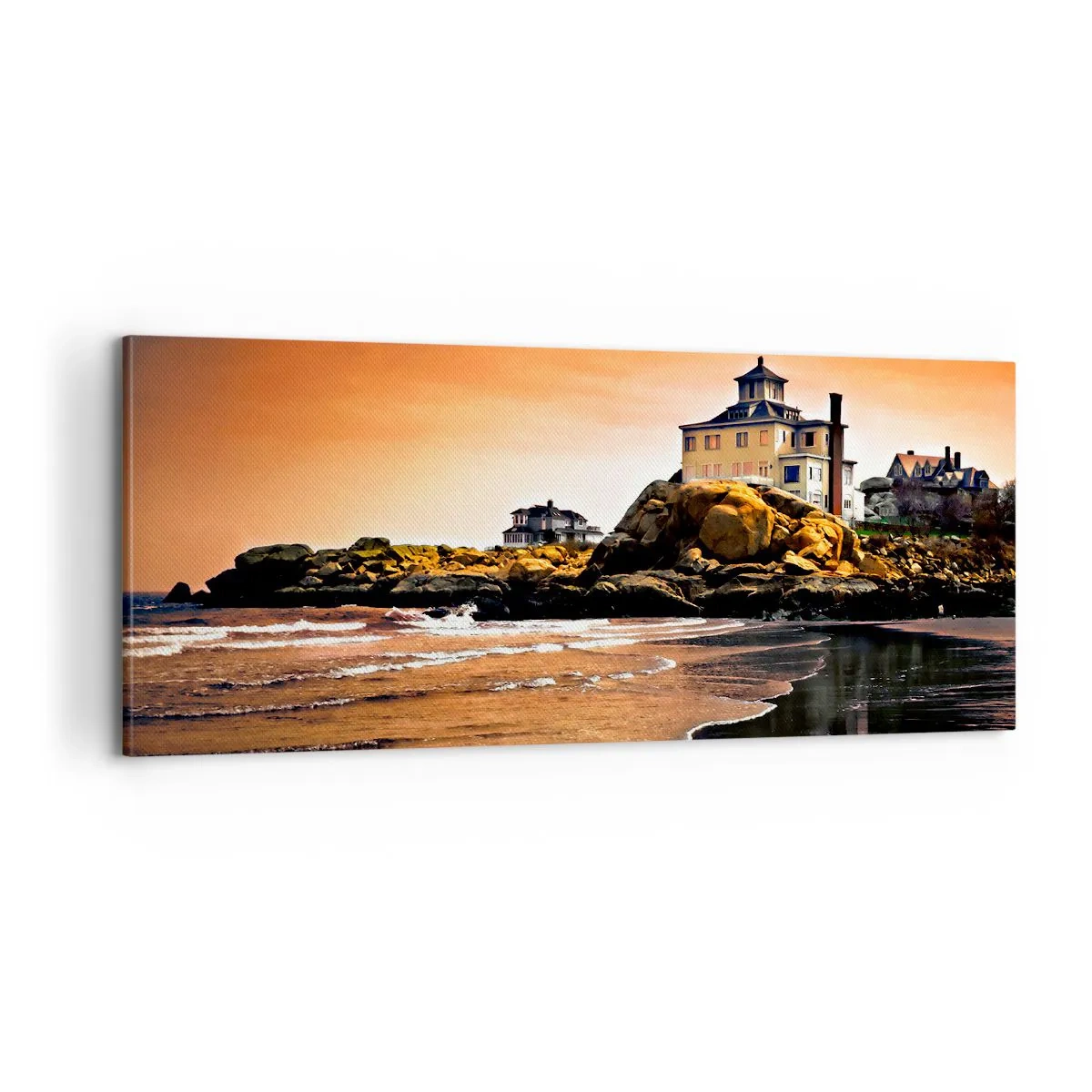 Obraz na płótnie - Elegancja zachodniego wybrzeża - 100x40 cm