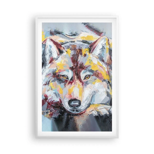 Plakat w białej ramie - Spokój wśród bliskich - 61x91 cm