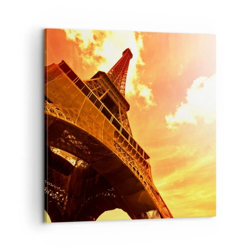 Obraz na płótnie - Monumentalna, bo pozłacana słońcem - 60x60 cm