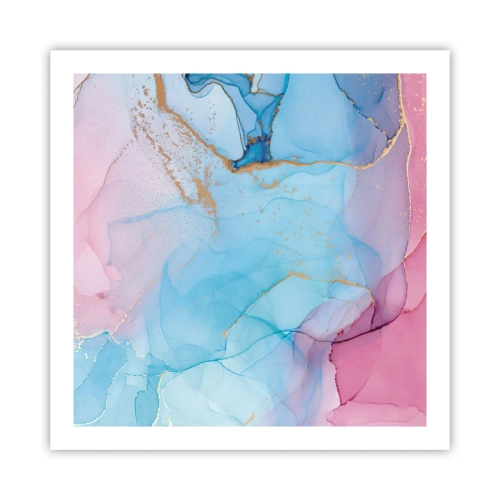 Plakat - Spotkanie i przenikanie - 60x60 cm