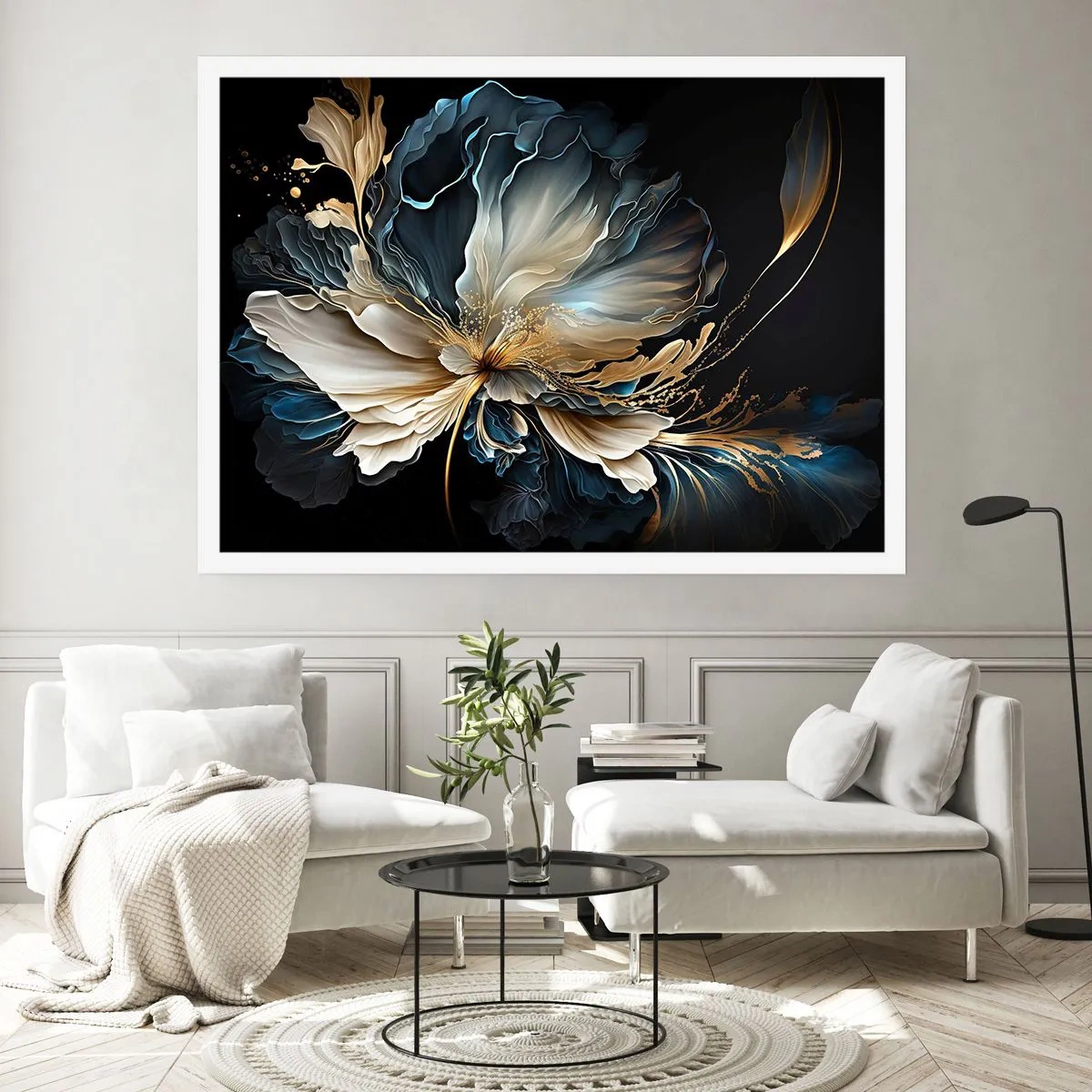 Plakat - Baśniowy kwiat paproci - 70x50 cm