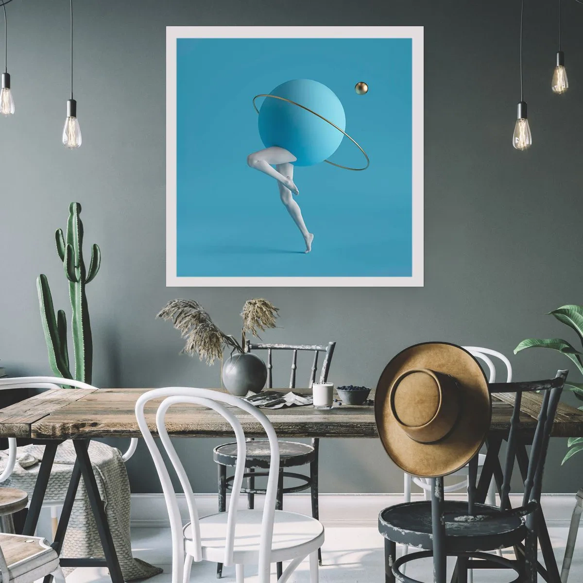 Plakat - A planety szaleją - 40x40 cm