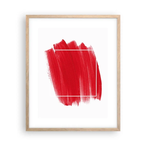 Plakat w ramie jasny dąb - Poza ramą - 40x50 cm