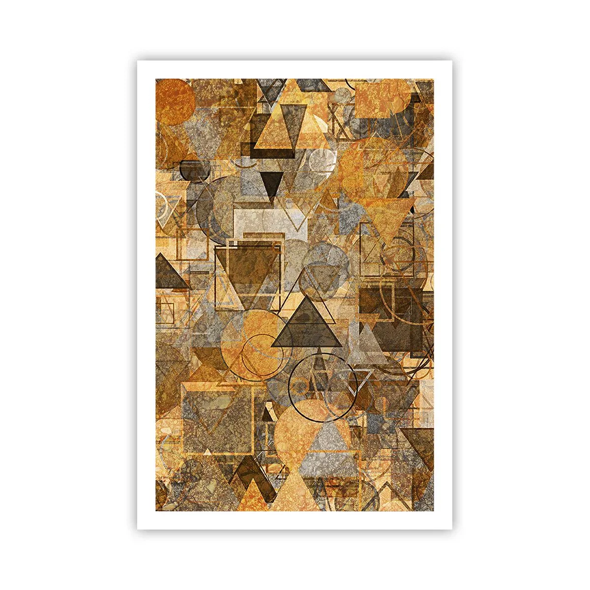 Plakat - Świat ujęty w formę - 61x91 cm
