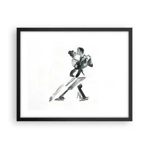 Plakat w czarnej ramie - W jednym rytmie - 50x40 cm