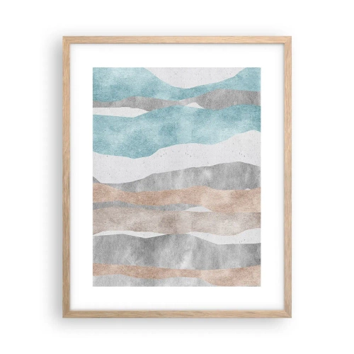 Plakat w ramie jasny dąb - Studium bliskości - 40x50 cm