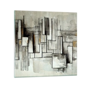 Obraz na szkle - Siła prostoty - 60x60 cm