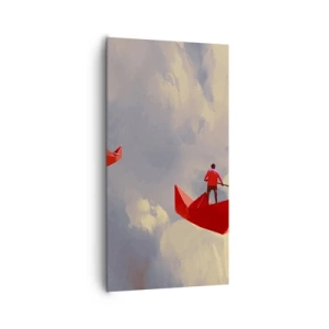 Obraz na płótnie - Wyprawa marzycieli - 65x120 cm