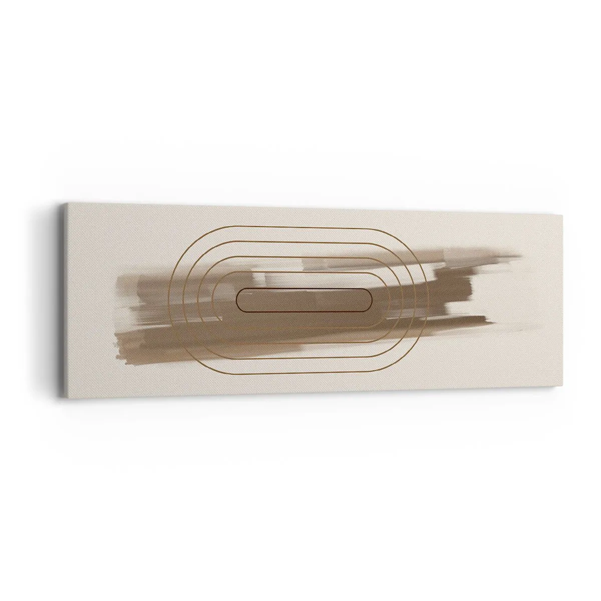 Obraz na płótnie - Powiew szarości - 90x30 cm