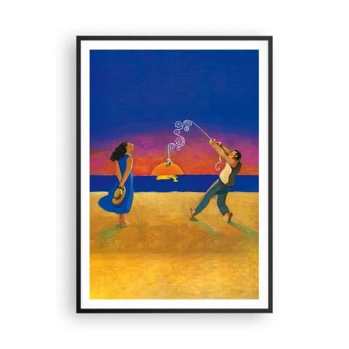 Plakat w czarnej ramie - Więcej niż gwiazdka z nieba - 70x100 cm