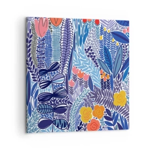 Obraz na płótnie - Hawajski ogród - 50x50 cm