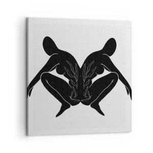 Obraz na płótnie - Wspólna dusza - 50x50 cm