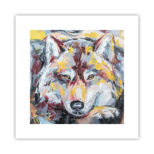 Plakat - Spokój wśród bliskich - 30x30 cm