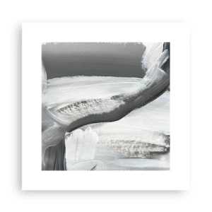 Plakat - Zdecydowanym ruchem - 30x30 cm