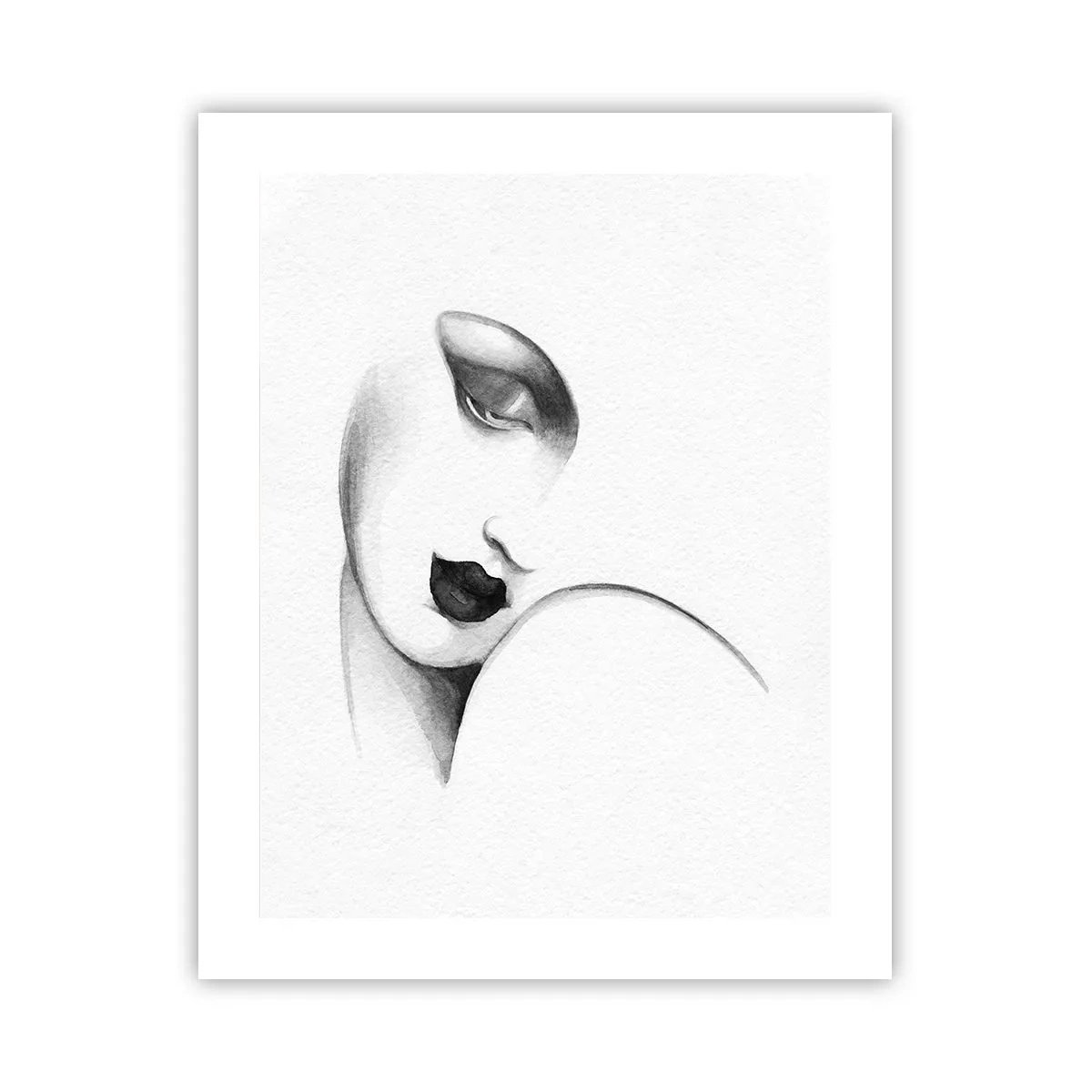 Plakat - W stylu Łempickiej - 40x50 cm